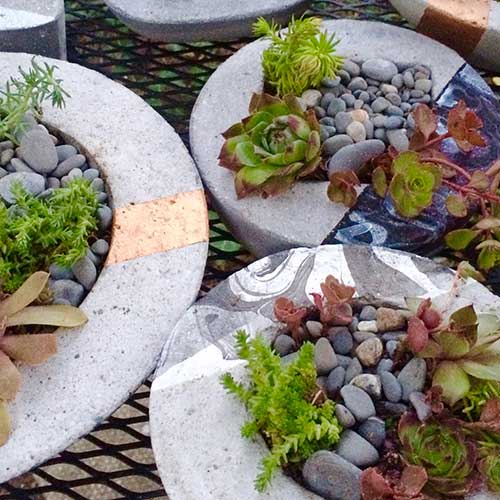 Easy Poured Concrete Bowls