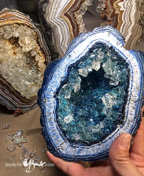 Gigantic Whole Geode for Kids, 1 Large Geode