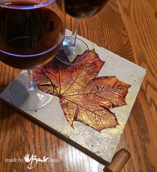 Grape Vine thin leaf Cutting Board