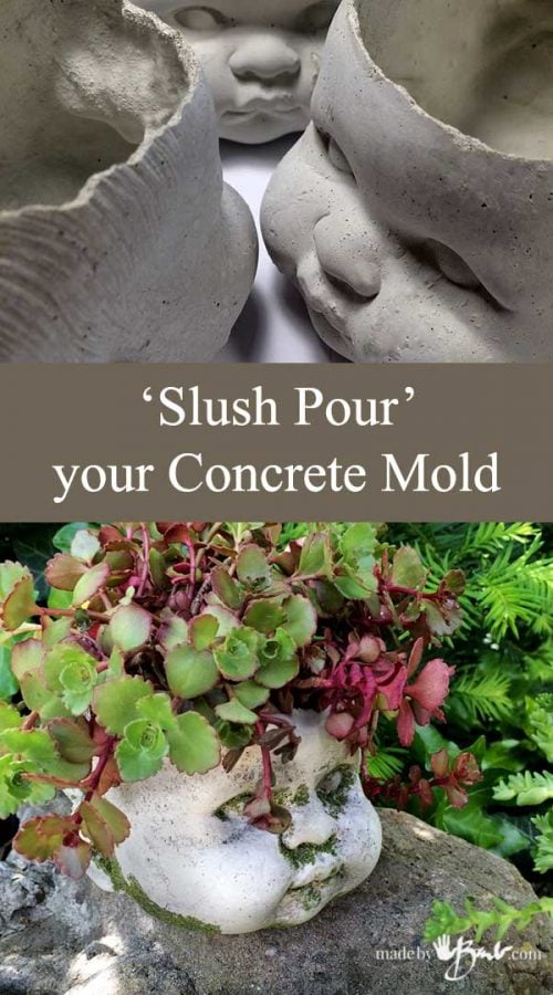Slush Pour your Concrete Mold