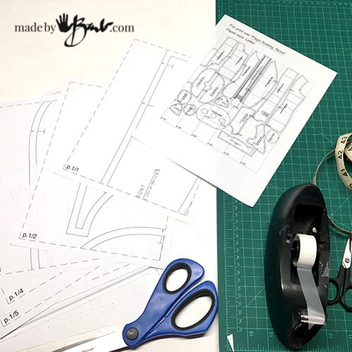 DIY Dress Form Plus Sizes. Custom Fit Sewing Pattern Download.  BOOTSTRAPFASHION DRESS FORMS