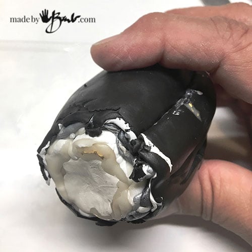 Pretty Amazing Polymer Geodes - madebybarb - make clay geodes agate