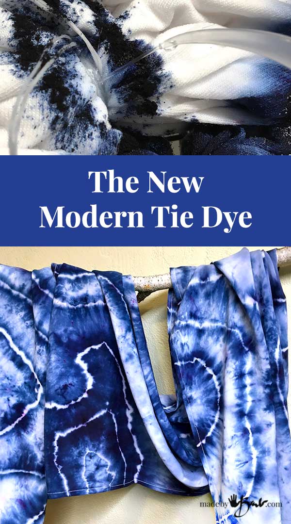 The New Modern Tie Dye Made By Barb Tutorial Dyeing Geode