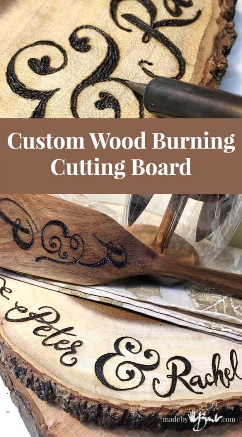 Make-It-Yourself Gifts: Wood Burnt Cutting Boards