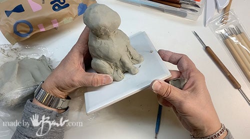 Self] My very first clay sculpting. : r/Sculpture