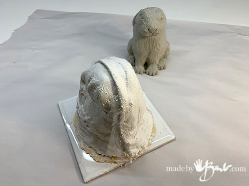 DIY Latex Mould - Meerkat Design For Concrete, Plaster, Cement Casting