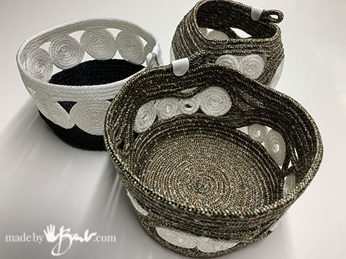 How to Crochet: Crochet Cord Nesting Bowls (Right Handed) 