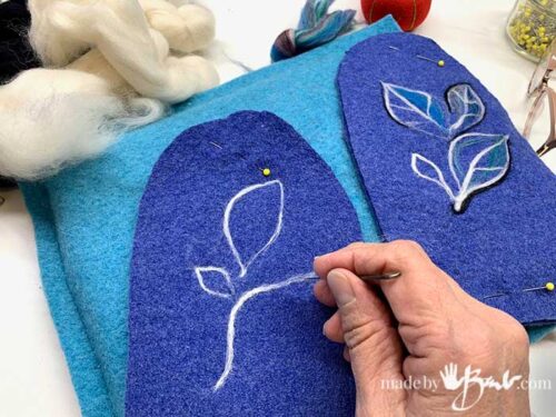 DIY Easy First Needle Felting Project Made By Barb Simple Wool