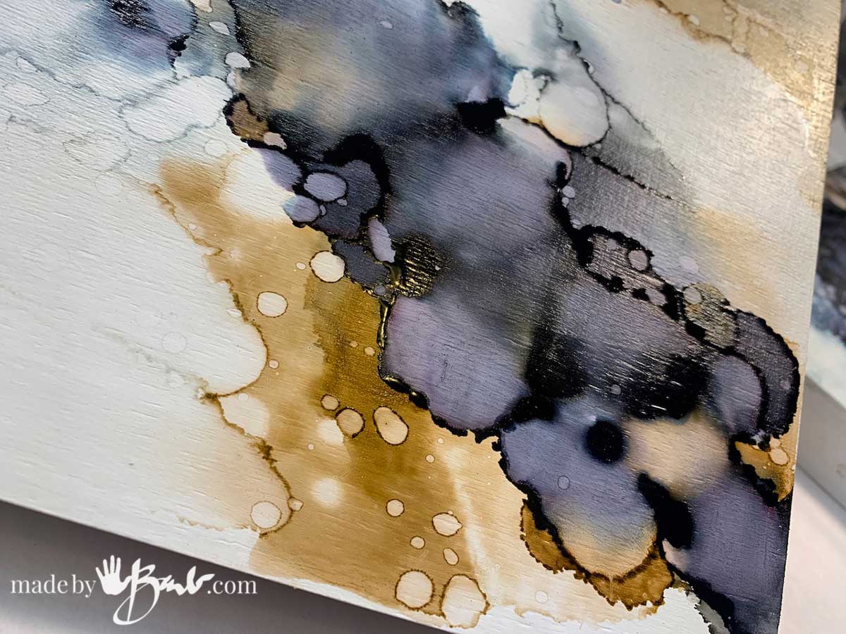 3D Alcohol Ink Art by Melting Yupo. A lot of TIPS! 