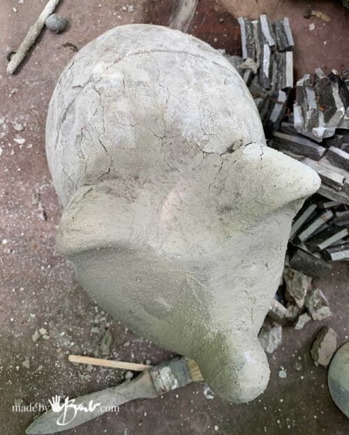 How to Easily Fix Broken Concrete Made By Barb