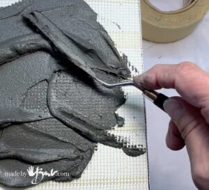 How to make Substrates for Mosaics - Made By Barb - easy cheap