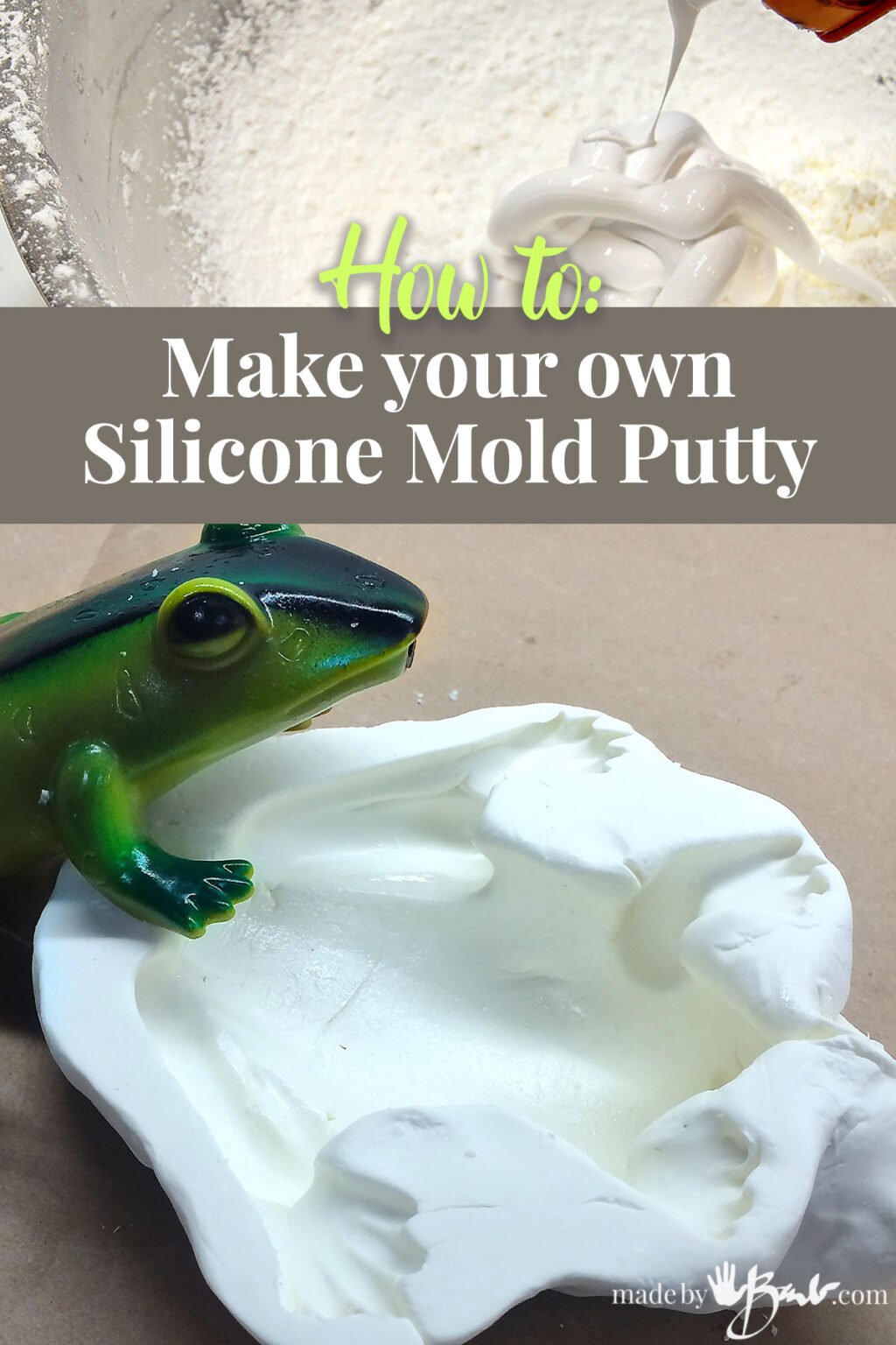 How to make your own Silicone Mold Putty Made By Barb cheap