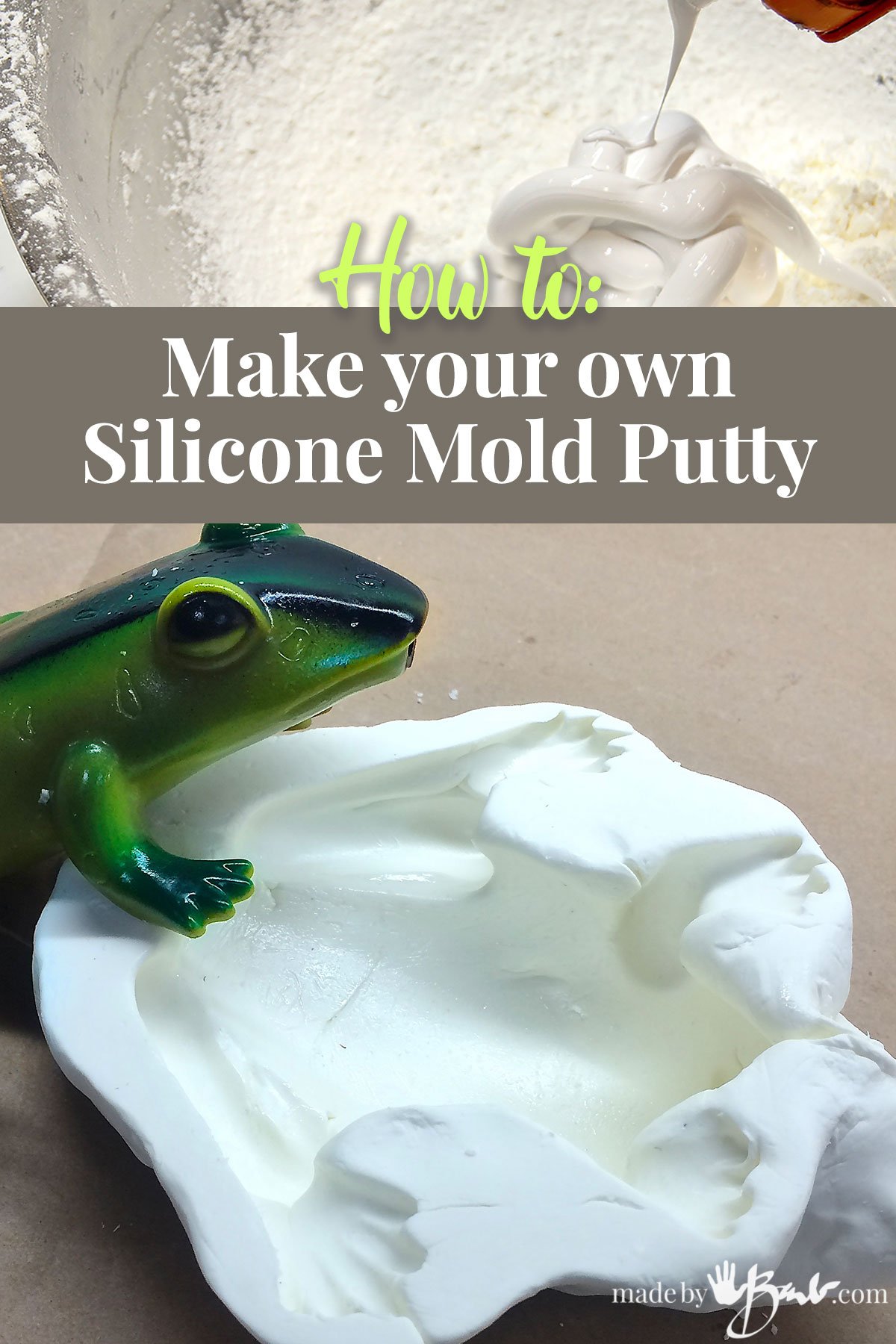 How to make your own Silicone Mold Putty - Made By Barb - cheap