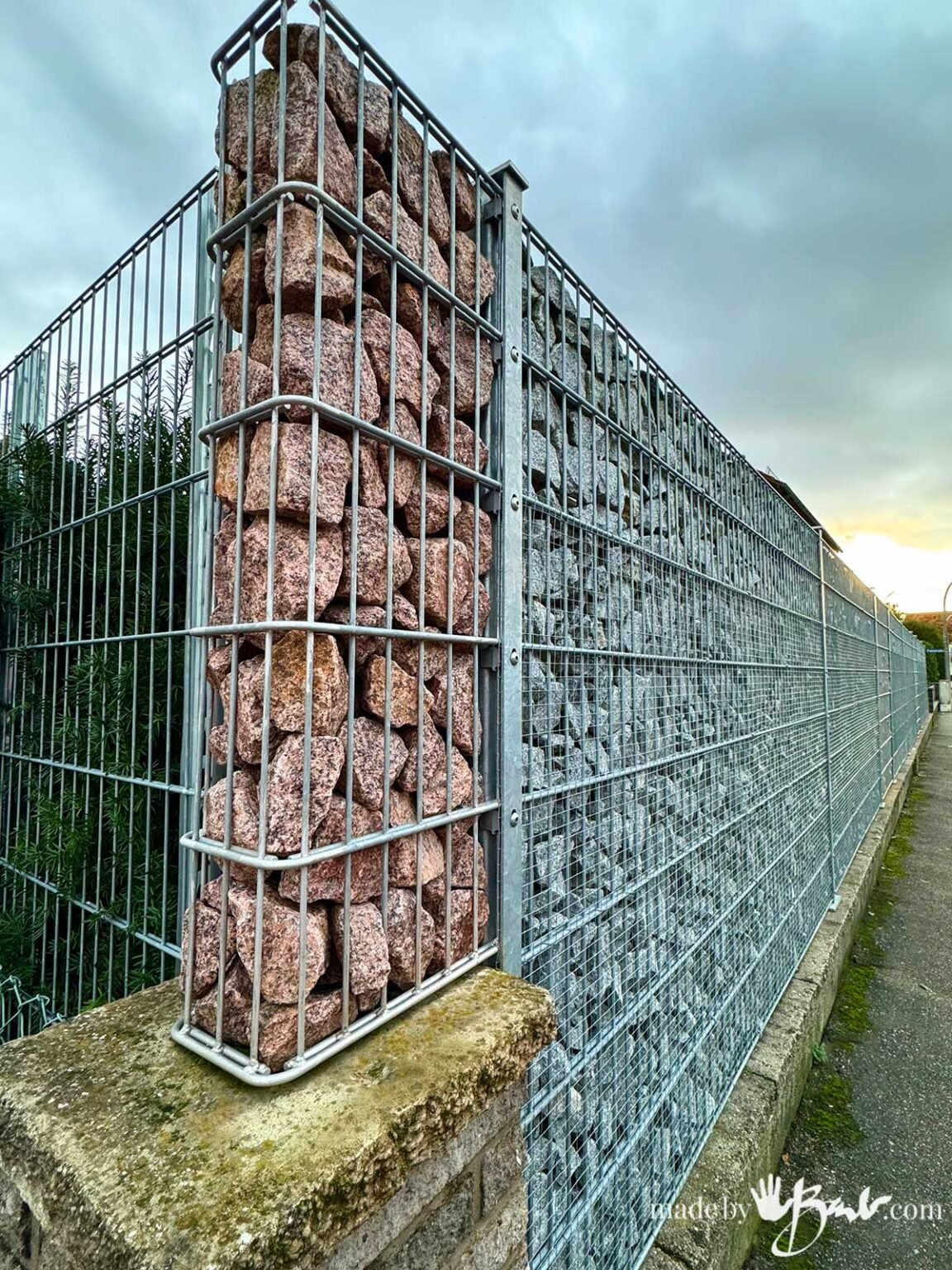 How to easily make a Gabion Planter Made By Barb fast, cheap