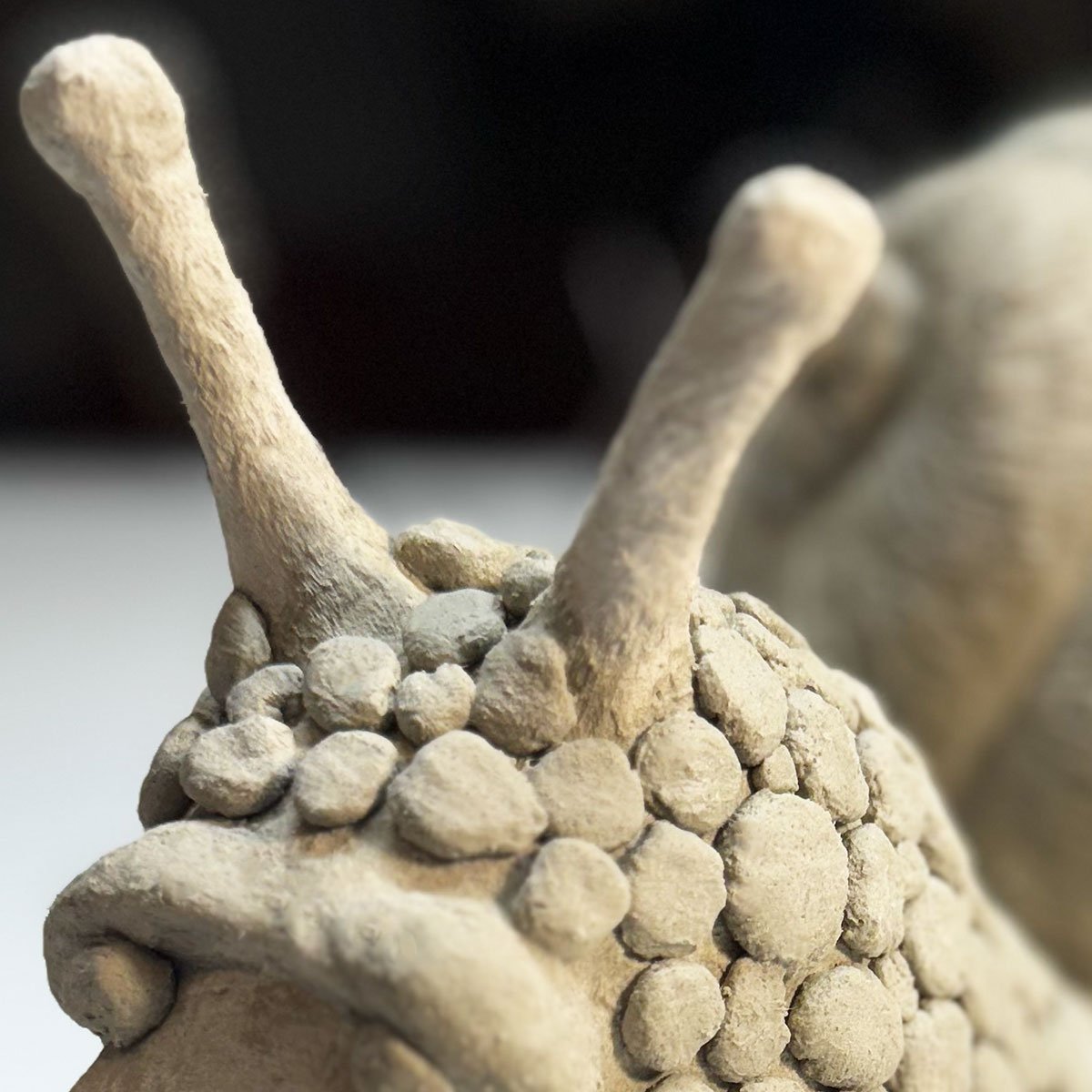 Sculpt a Snail with Cement Paper Clay